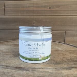 Crabtree & Evelyn GoatMilk Body Butter Jar 12.7oz